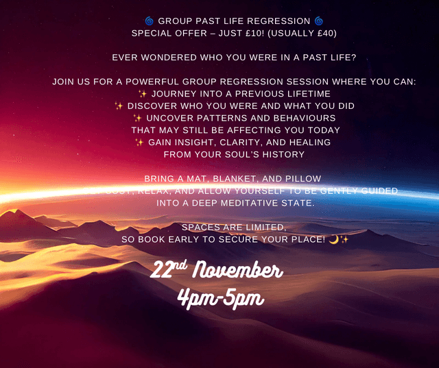 Past life regression 