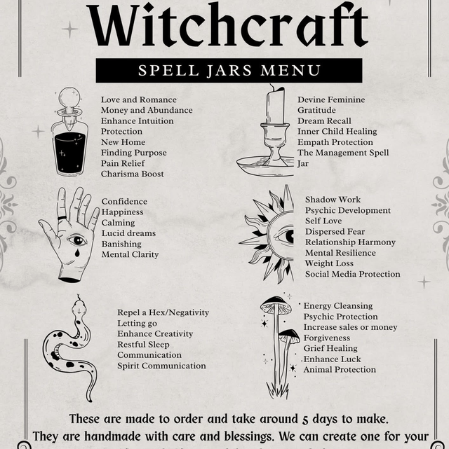 £8 Spell Bottle