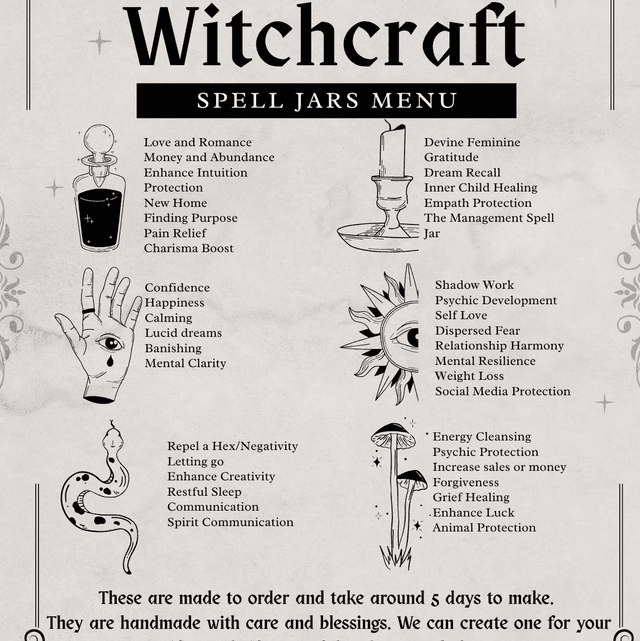 £8 Spell Bottle